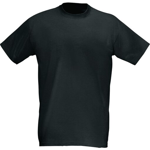 WD T-Shirt schwarz, brust